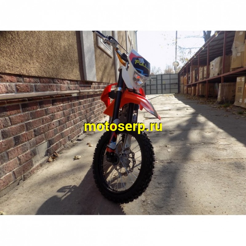 Купить  ====Питбайк Full Crew 125е (спортинв), 17/14, 4T, 125сс, фара, электро/кикстар., вилка перев., диск/диск (шт) (Hasky купить с доставкой по Москве и России, цена, технические характеристики, комплектация фото  - motoserp.ru