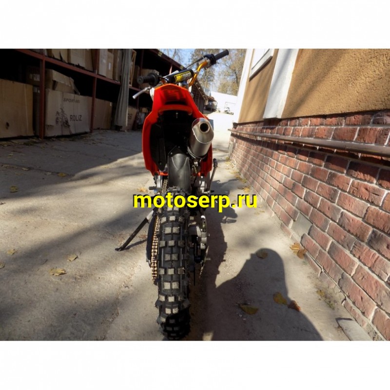 Купить  ====Питбайк Full Crew 125е (спортинв), 17/14, 4T, 125сс, фара, электро/кикстар., вилка перев., диск/диск (шт) (Hasky купить с доставкой по Москве и России, цена, технические характеристики, комплектация фото  - motoserp.ru