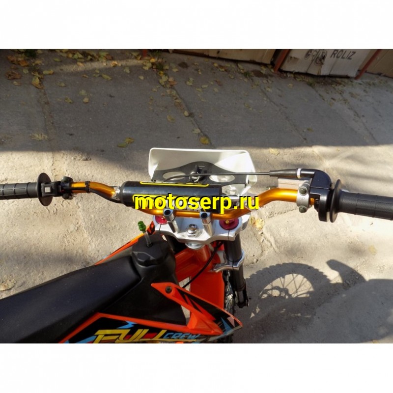 Купить  ====Питбайк Full Crew 125е (спортинв), 17/14, 4T, 125сс, фара, электро/кикстар., вилка перев., диск/диск (шт) (Hasky купить с доставкой по Москве и России, цена, технические характеристики, комплектация фото  - motoserp.ru