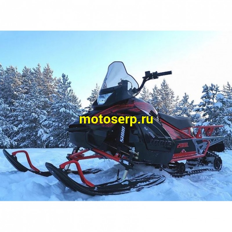Купить  ====Снегоход IRBIS SF200L 200сс 4т, с ПСМ, электростартер, подогрев ручек и руля, маслян. охлаждение  (шт) купить с доставкой по Москве и России, цена, технические характеристики, комплектация фото  - motoserp.ru