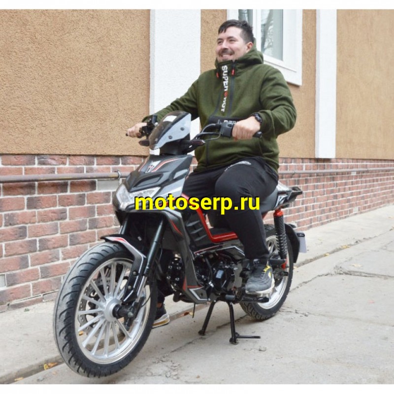 Купить  ====Мопед Millennium Delta Sport-L (Милленниум Дельта Спорт)  4Т; кол 16". широкие литые; механика, эл. старт; .(зал) (шт) 0110 (ТехМаркет купить с доставкой по Москве и России, цена, технические характеристики, комплектация фото  - motoserp.ru