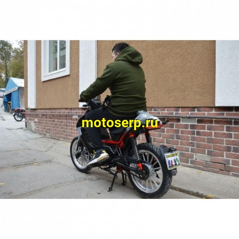 Купить  ====Мопед Millennium Delta Sport-L (Милленниум Дельта Спорт)  4Т; кол 16". широкие литые; механика, эл. старт; .(зал) (шт) 0110 (ТехМаркет купить с доставкой по Москве и России, цена, технические характеристики, комплектация фото  - motoserp.ru