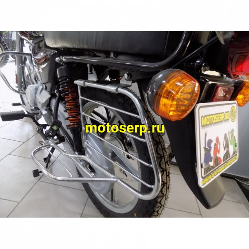 Купить  ====Мотоцикл Bajaj Boxer 100ES 100сс, 4Т, 4 ступ мех. КПП, бараб. тормоз (шт) купить с доставкой по Москве и России, цена, технические характеристики, комплектация фото  - motoserp.ru