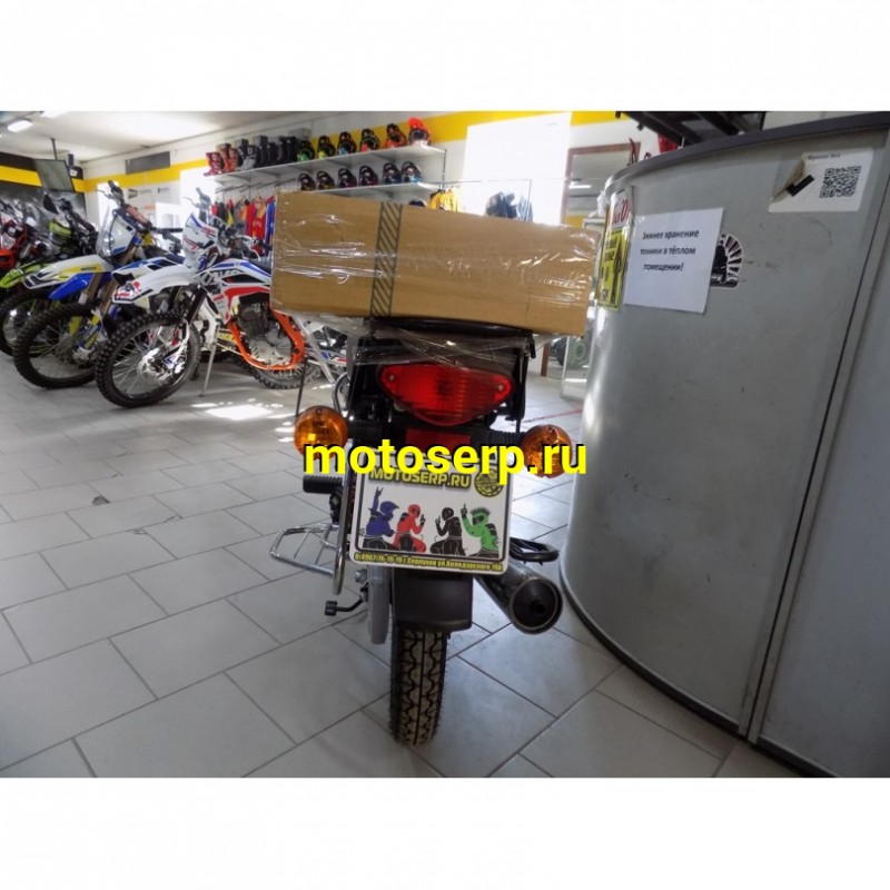 Купить  ====Мотоцикл Bajaj Boxer 100ES 100сс, 4Т, 4 ступ мех. КПП, бараб. тормоз (шт) купить с доставкой по Москве и России, цена, технические характеристики, комплектация фото  - motoserp.ru