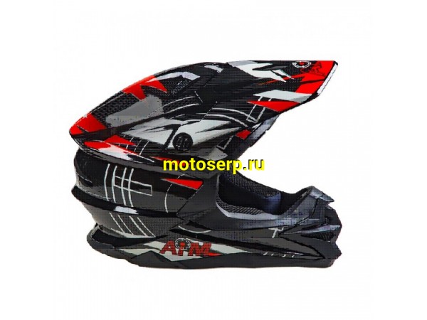 Купить  Шлем Кросс AiM JK803S оранжевый/черный XS (шт) (AIM 803-018-XS купить с доставкой по Москве и России, цена, технические характеристики, комплектация фото  - motoserp.ru