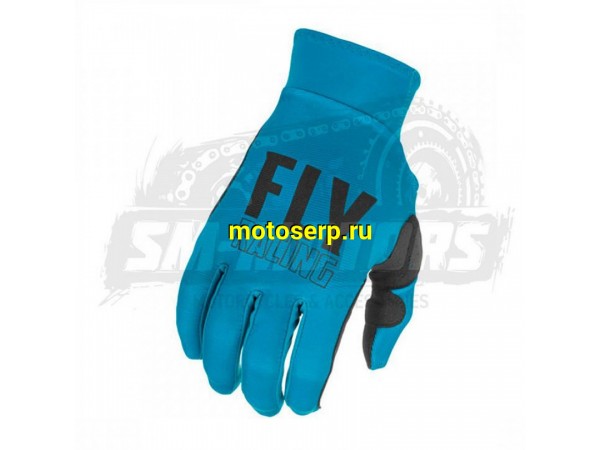 Купить  Перчатки FLY RACING PRO LITE синий/черный (р9) 2021 (шт) (SM 939-8888 купить с доставкой по Москве и России, цена, технические характеристики, комплектация фото  - motoserp.ru