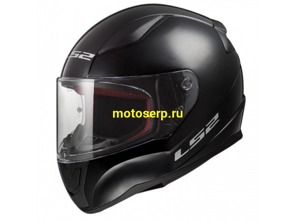 Купить  Шлем закрытый LS2 FF353 RAPID single mono GLOSS BLACK (XS) интеграл (шт) (LS2 купить с доставкой по Москве и России, цена, технические характеристики, комплектация фото  - motoserp.ru