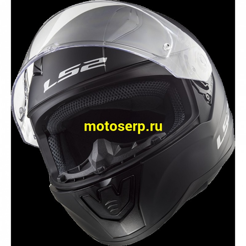 Купить  Шлем закрытый LS2 FF353 RAPID single mono GLOSS BLACK (M) интеграл (шт) (LS2 купить с доставкой по Москве и России, цена, технические характеристики, комплектация фото  - motoserp.ru