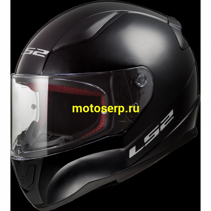 Купить  Шлем закрытый LS2 FF353 RAPID single mono GLOSS BLACK (L) интеграл (шт) (LS2 купить с доставкой по Москве и России, цена, технические характеристики, комплектация фото  - motoserp.ru
