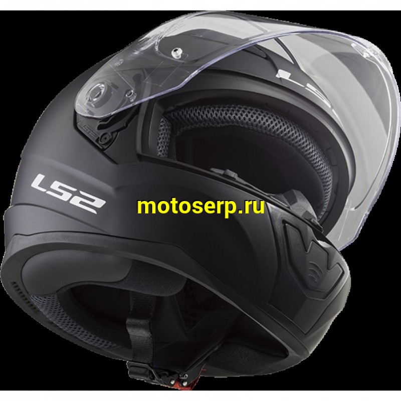 Купить  Шлем закрытый LS2 FF353 RAPID single mono GLOSS BLACK (L) интеграл (шт) (LS2 купить с доставкой по Москве и России, цена, технические характеристики, комплектация фото  - motoserp.ru