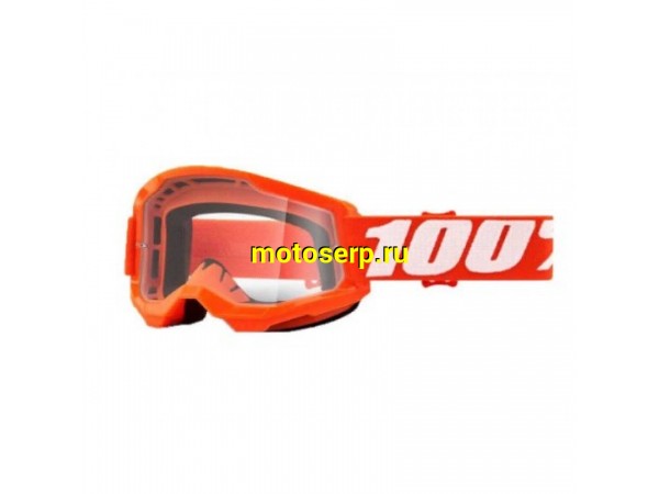 Купить  Очки мото Кросс 100% STRATA MX Replica Orange (шт) (AIM 206-7800 (ML 17759 купить с доставкой по Москве и России, цена, технические характеристики, комплектация фото  - motoserp.ru