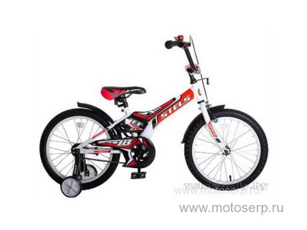 Купить  ====18" РЕАЛИЗАЦИЯ STELS JET (Стелс Джет) 18"; 1ск; рама-сталь; тормоз-ножной (шт) (Иван Вело купить с доставкой по Москве и России, цена, технические характеристики, комплектация фото  - motoserp.ru