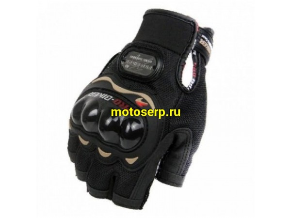 Купить  Перчатки без пальцев MCS-04C Black р-р XL (пар) (0 купить с доставкой по Москве и России, цена, технические характеристики, комплектация фото  - motoserp.ru