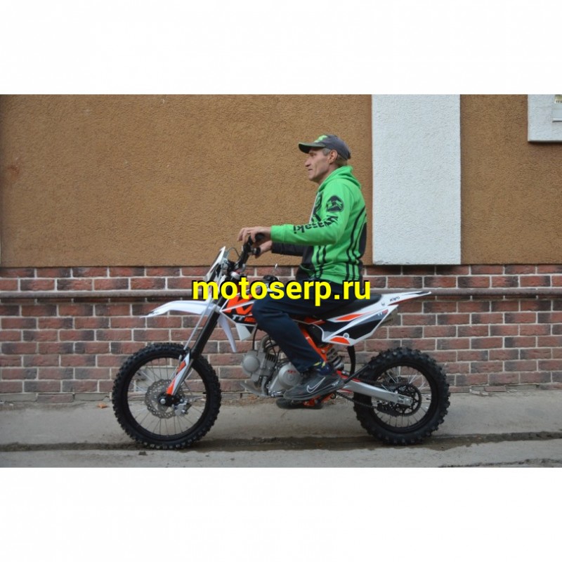 Купить  ====Питбайк KAYO BASIC TT125EA 17/14 KRZ (п/автомат, эл. стартер) (зал) (шт) (SM купить с доставкой по Москве и России, цена, технические характеристики, комплектация фото  - motoserp.ru