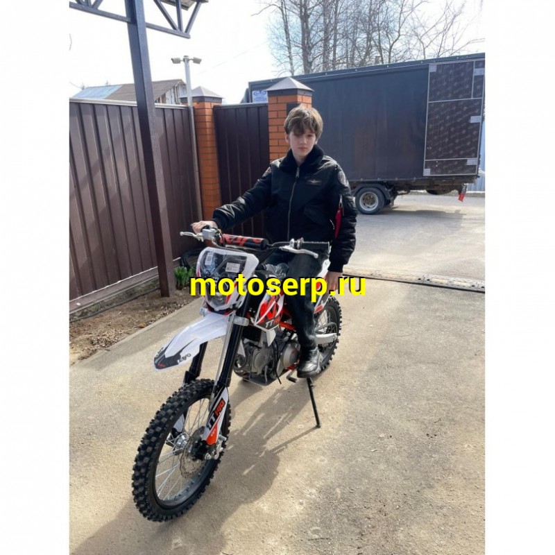 Купить  Питбайк KAYO BASIC TT140EM 17/14 KRZ (механ. сцепл., эл. стартер) (шт) (SM купить с доставкой по Москве и России, цена, технические характеристики, комплектация фото  - motoserp.ru