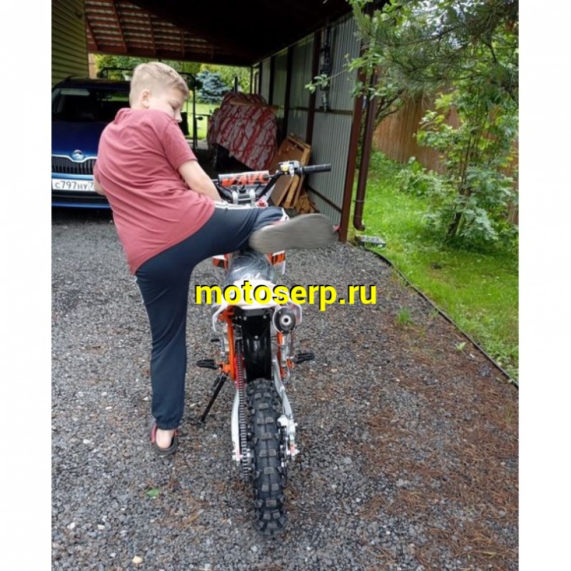 Купить  Питбайк KAYO BASIC TT140EM 17/14 KRZ (механ. сцепл., эл. стартер) (шт) (SM купить с доставкой по Москве и России, цена, технические характеристики, комплектация фото  - motoserp.ru