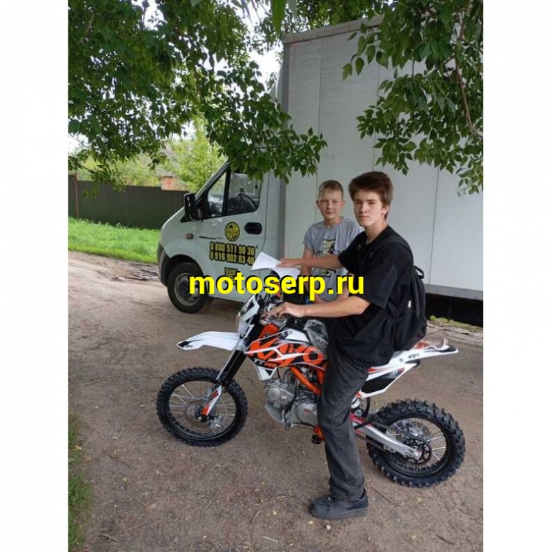 Купить  Питбайк KAYO BASIC TT140EM 17/14 KRZ (механ. сцепл., эл. стартер) (шт) (SM купить с доставкой по Москве и России, цена, технические характеристики, комплектация фото  - motoserp.ru