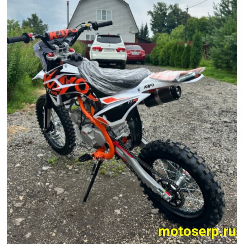 Купить  Питбайк KAYO Basic TT140EM 17/14 KRZ (механ. сцепл., эл. стартер) (шт) (SM купить с доставкой по Москве и России, цена, технические характеристики, комплектация фото  - motoserp.ru
