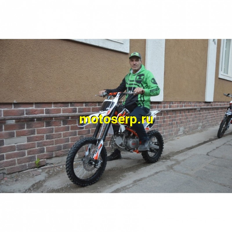 Купить  Питбайк KAYO TT160 17/14 KRZ (механ. сцепл., кикстартер) (шт) (SM купить с доставкой по Москве и России, цена, технические характеристики, комплектация фото  - motoserp.ru