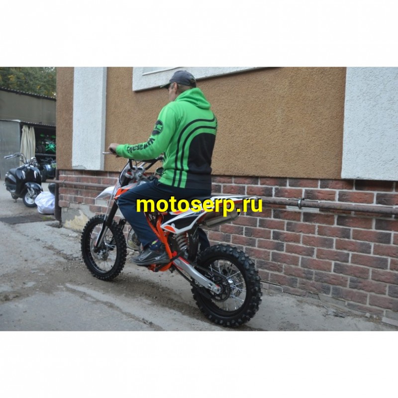 Купить  Питбайк KAYO TT160 17/14 KRZ (механ. сцепл., кикстартер) (шт) (SM купить с доставкой по Москве и России, цена, технические характеристики, комплектация фото  - motoserp.ru