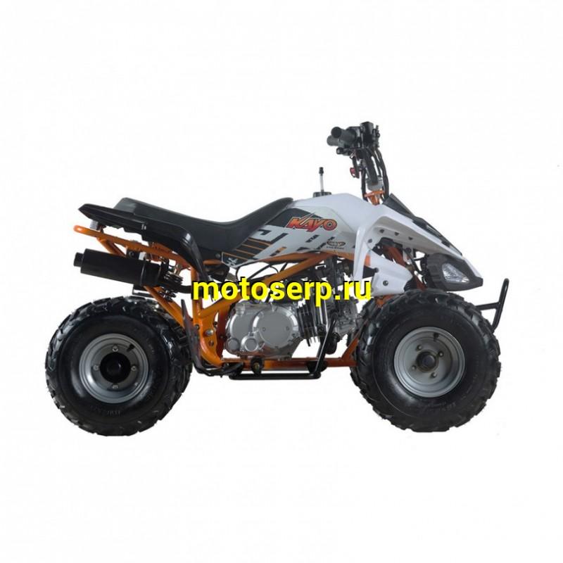 Купить  110cc Квадроцикл KAYO AT110 (PREDATOR 110) (белый пластик,комплект запчастей) 2023 г. (зал) (шт) (SM купить с доставкой по Москве и России, цена, технические характеристики, комплектация фото  - motoserp.ru