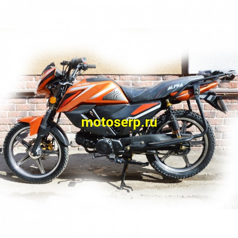 Купить  Мопед Millenium Alpha RS11 Champ  4Т; 50cc; колеса 17"литые; 4пер, эл. старт; (шт) 01250 (ТехМаркет купить с доставкой по Москве и России, цена, технические характеристики, комплектация фото  - motoserp.ru