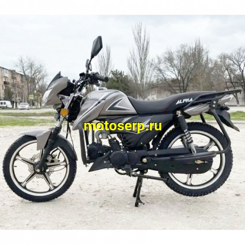 Купить  Мопед Millenium Alpha RS11  4Т; 50cc; колеса 17"литые; 4пер, эл. старт;  (шт) 01250 (ТехМаркет купить с доставкой по Москве и России, цена, технические характеристики, комплектация фото  - motoserp.ru