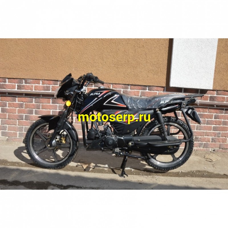 Купить  Мопед Millenium Alpha RS11  4Т; 50cc; колеса 17"литые; 4пер, эл. старт;  (шт) 01250 (ТехМаркет купить с доставкой по Москве и России, цена, технические характеристики, комплектация фото  - motoserp.ru