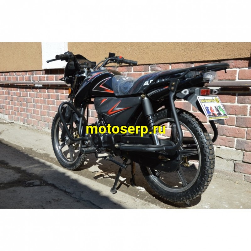 Купить  Мопед Millenium Alpha RS11  4Т; 50cc; колеса 17"литые; 4пер, эл. старт;  (шт) 01250 (ТехМаркет купить с доставкой по Москве и России, цена, технические характеристики, комплектация фото  - motoserp.ru