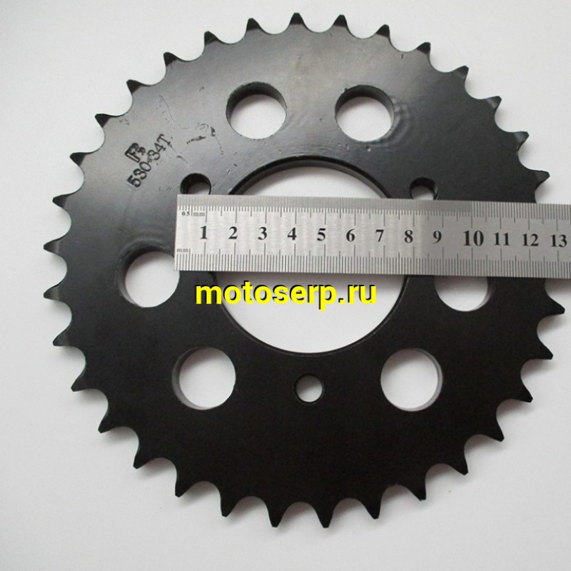 Купить  ====Звезда ведомая голая (венец) (530-34) SK400 (530-34T D-66mm, 3x78mm) (шт) (0 купить с доставкой по Москве и России, цена, технические характеристики, комплектация фото  - motoserp.ru