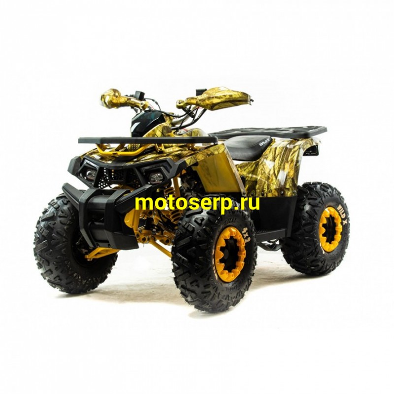 Купить  ====125cc Квадроцикл Motoland WILD-125 X PRO 125сс, БАЛАНСИР! утилит, 2х4, колеса 8", литые диски, фара балка, диск/диск (шт) (ML 18264 купить с доставкой по Москве и России, цена, технические характеристики, комплектация фото  - motoserp.ru