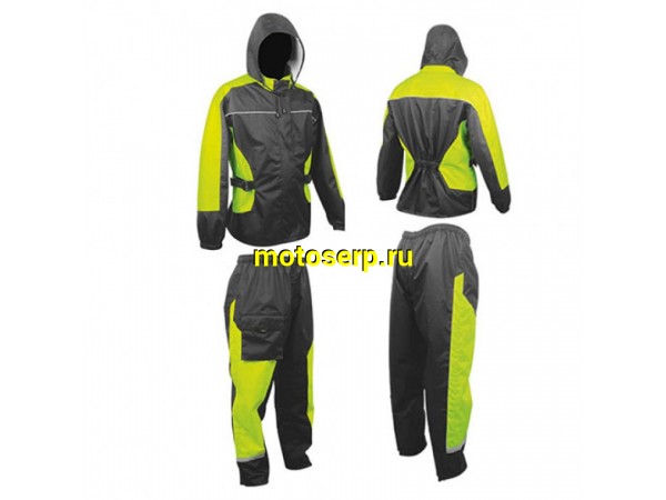 Купить  Дождевик (куртка+брюки) HIZER AT-3000 р-р XXL текстиль (шт) (ML 14831 купить с доставкой по Москве и России, цена, технические характеристики, комплектация фото  - motoserp.ru