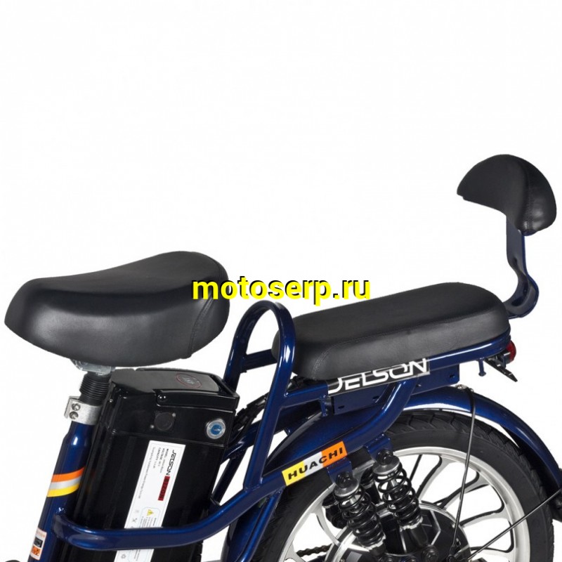 Купить  ====Электровелосипед 20" 350 Вт Курьерский HUACHI 2-х местный (туристический) рама-сталь, тормз - барабан, съёмная Li-ion батарея 48V 13Ah (шт) (Кит купить с доставкой по Москве и России, цена, технические характеристики, комплектация фото  - motoserp.ru