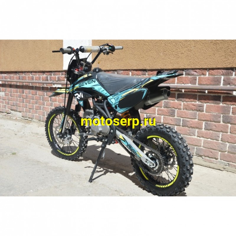 Купить  Питбайк Regulmoto SEVEN (спортинв), 17/14, 4Т, 125(50)сс. (зал) (шт) купить с доставкой по Москве и России, цена, технические характеристики, комплектация фото  - motoserp.ru