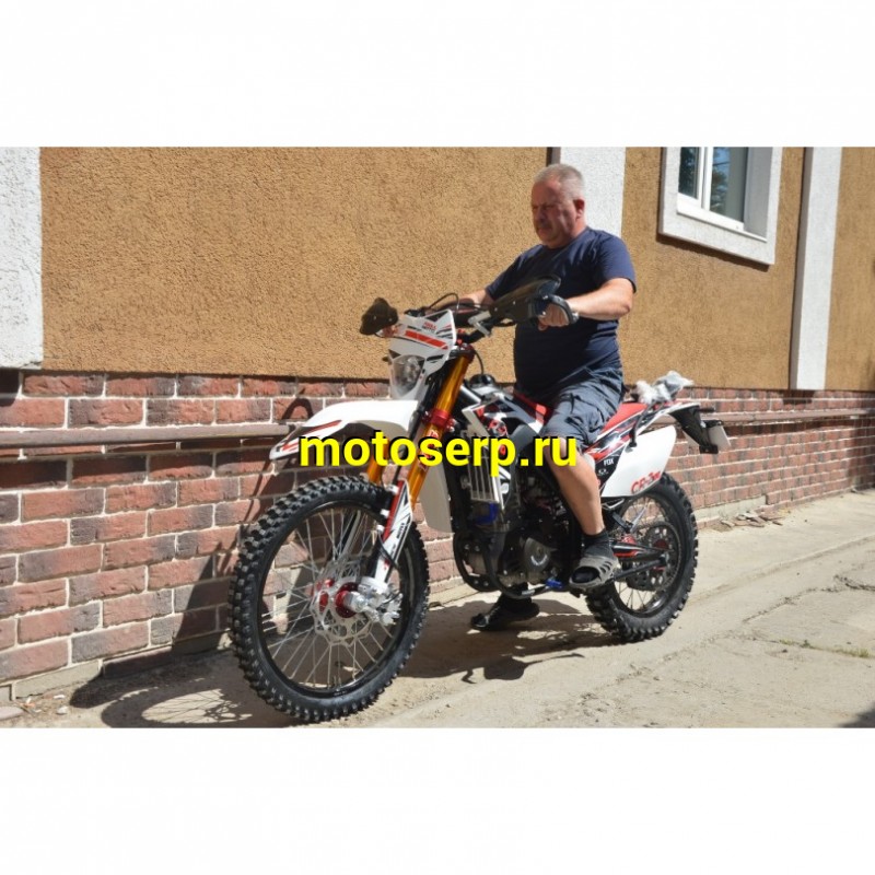 Купить  ====Мотоцикл Кросс/Эндуро Regulmoto CR-Z 300 GAS GAS,  (ЭПТС) 2023, 21/18, 178CBS-292сс, 4-такт, Белый / красный (шт) (Regul 300001-3 купить с доставкой по Москве и России, цена, технические характеристики, комплектация фото  - motoserp.ru