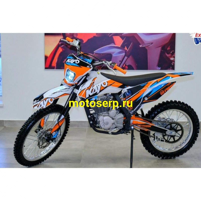 Купить  Мотоцикл Кросс/Эндуро KAYO K1 250 MX 21/18 (2024 г.) (спортинв), 172FMM, 249сс, 4Т., воз. охл., диск/диск. (зал) (шт) (SM (ФОТО купить с доставкой по Москве и России, цена, технические характеристики, комплектация фото  - motoserp.ru