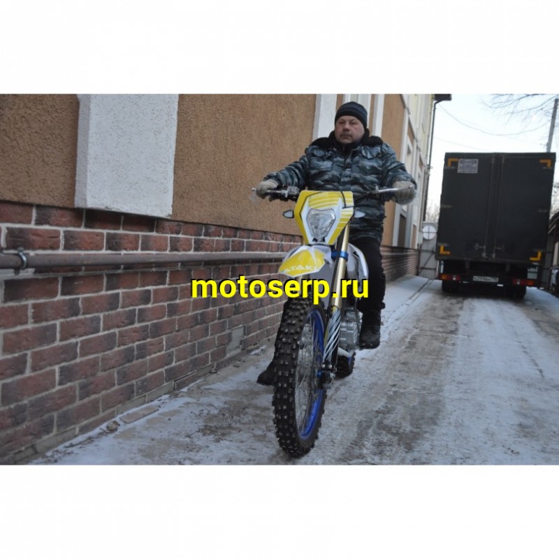 Купить  ====Мотоцикл Кросс/Эндуро ATAKI DR250 (4T 172FMM) Enduro (ЭПТС), 21/18, 250сс, (Бер) (шт) (SM (0 купить с доставкой по Москве и России, цена, технические характеристики, комплектация фото  - motoserp.ru