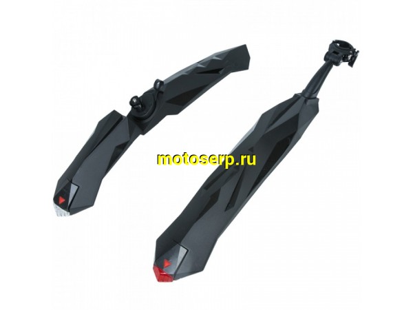 Купить  Крылья пласт 2-х 27.5"-29" STG FD-38 F/R FOR с встроенным фонариком Вело (пар) (Грат Вест Х98852 купить с доставкой по Москве и России, цена, технические характеристики, комплектация фото  - motoserp.ru