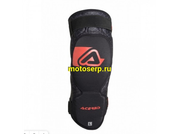 Купить  Наколенники ACERBIS GUARD SOFT BLACK/RED (пар) (Progasi 0023454.323 купить с доставкой по Москве и России, цена, технические характеристики, комплектация фото  - motoserp.ru