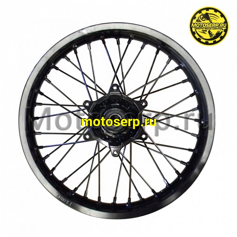 Купить  Колесо 18" заднее (диск колеса) спицованное 2.15-18" Regulmoto ZR (ось 25мм) (шт) (Regul 301014 купить с доставкой по Москве и России, цена, технические характеристики, комплектация фото  - motoserp.ru