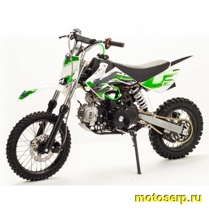 Купить  Питбайк Motoland APEX 10 (спортинв), 14/12, 4Т, 110cc, АВТОМАТ, эл-стартер, диск/диск (шт) (ML 11007 (ML 17988 (ФОТО купить с доставкой по Москве и России, цена, технические характеристики, комплектация фото  - motoserp.ru