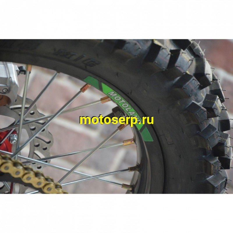 Купить  Мотоцикл Кросс/Эндуро Motoland XT300HS (172FMM) (BB-300cc) споринв. зеленый (зал) (шт) (ML 18394 купить с доставкой по Москве и России, цена, технические характеристики, комплектация фото  - motoserp.ru