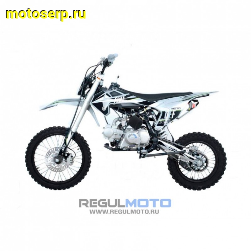 Купить  Питбайк Regulmoto FIVE EA 125  (полуавтомат КПП) 17/14" Серый/ черный  (шт) купить с доставкой по Москве и России, цена, технические характеристики, комплектация фото  - motoserp.ru