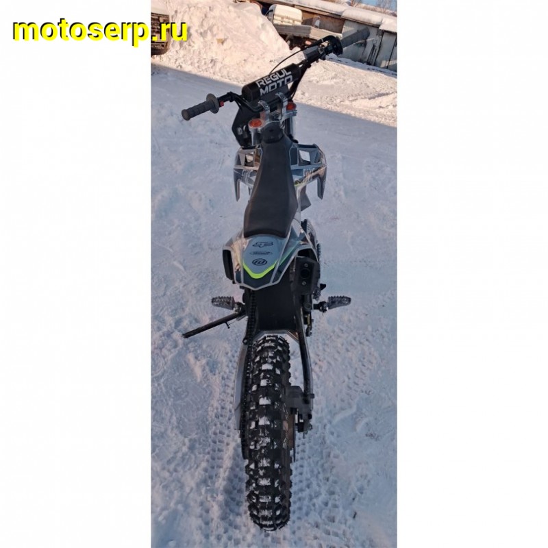 Купить  Питбайк Regulmoto FIVE EA 125  (полуавтомат КПП) 17/14" Серый/ черный  (шт) купить с доставкой по Москве и России, цена, технические характеристики, комплектация фото  - motoserp.ru