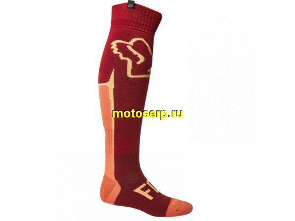 Купить  Носки для мотоциклиста (гольфы) Fox Cntro Coolmax Thin Sock (Flame Red, L, 2022) (пара) (Fox 28160-122-L купить с доставкой по Москве и России, цена, технические характеристики, комплектация фото  - motoserp.ru