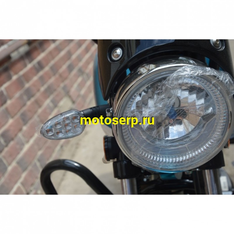 Купить  Мопед RATO Alpha Warrior 50 (Варриор) 4Т, LED светотехника, длинная база, кол 17", диск/бараб, эл/кик старт. (зал) (шт) 01250 (P.moto (Хар купить с доставкой по Москве и России, цена, технические характеристики, комплектация фото  - motoserp.ru