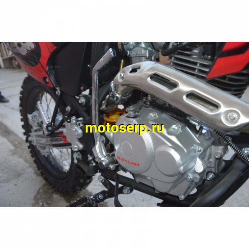 Купить  ====Мотоцикл Кросс/Эндуро Motoland XR 250 LITE (спортинв), красный 21/18, 165FMM, 250сс, диск (шт) (ML 18392 купить с доставкой по Москве и России, цена, технические характеристики, комплектация фото  - motoserp.ru
