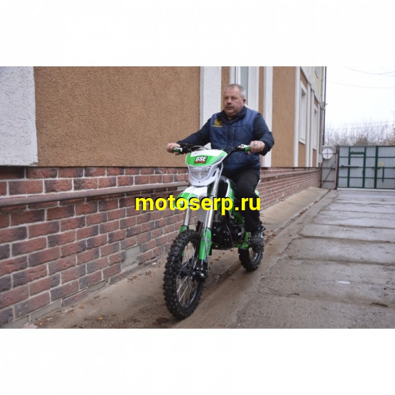Купить  Питбайк BSE MX125 17/14  Racing Green 3 (двиг. Zongshen)  (шт) купить с доставкой по Москве и России, цена, технические характеристики, комплектация фото  - motoserp.ru