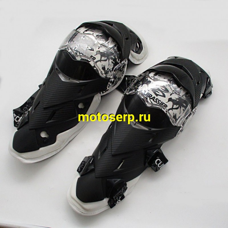 Купить  Наколенники Cuirassier K09 белый (пар) (MOTO-SKUTER 14389 купить с доставкой по Москве и России, цена, технические характеристики, комплектация фото  - motoserp.ru