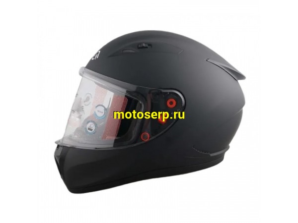 Купить  Шлем закрытый SHIRO SH-805, SOLID матовый чёрный (интеграл) (L) (шт) (MM 01472 купить с доставкой по Москве и России, цена, технические характеристики, комплектация фото  - motoserp.ru